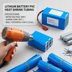 Battery Wraps 10/20cm PVC Heat Shrink Tube Roll Shrinkable Film Sleeve Lithium Battery Pack Case Insulation Li-ion Wrap Cover