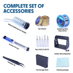 WEP 927-II 2 Helping Hands Electric Soldering Iron Station Digital Display 60W Soldering iron Kit Temperature Adjust Welding Too