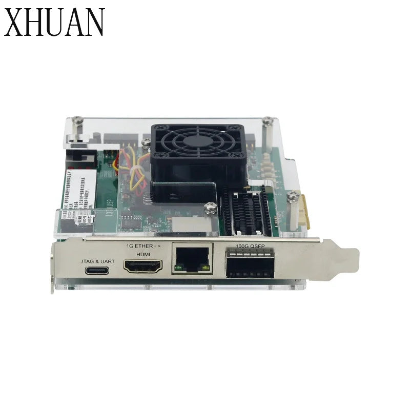 XCKU5P development board + AD9361 RF module FMCPCIE3.0 H-DMI compatible 100G Gigabit Ethernet