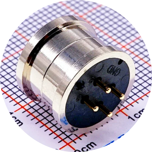 Magnetic Circular PogoPin Connector 2A Male Female Metal Spring Loaded 1/2/3/4/5/6 Pin DC Power Charger Wire JST SM Gold Plated