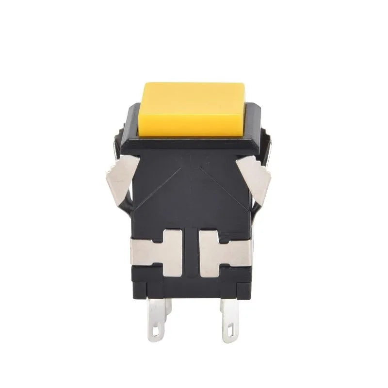 10PCS Momentary Latching KD2-21 22 23 24 Square Push Button Switch With LED Indicator 6PIN 8PIN 3A/250V 6A/125V ON-ON