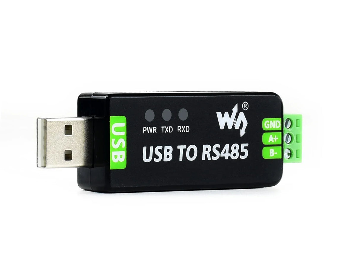 Waveshare Industrial USB To RS485 Converter USB TO RS485 Bidirectional Converter Compatible with Linux/Android/Windows 11/10/8/7