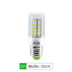 E27 LED Lamp E14 LED SMD 5730 220V Corn Light Bulbs 24 36 56 72LEDs Lamparas LED Chandelie Ampoule Led Light For Home Decoration