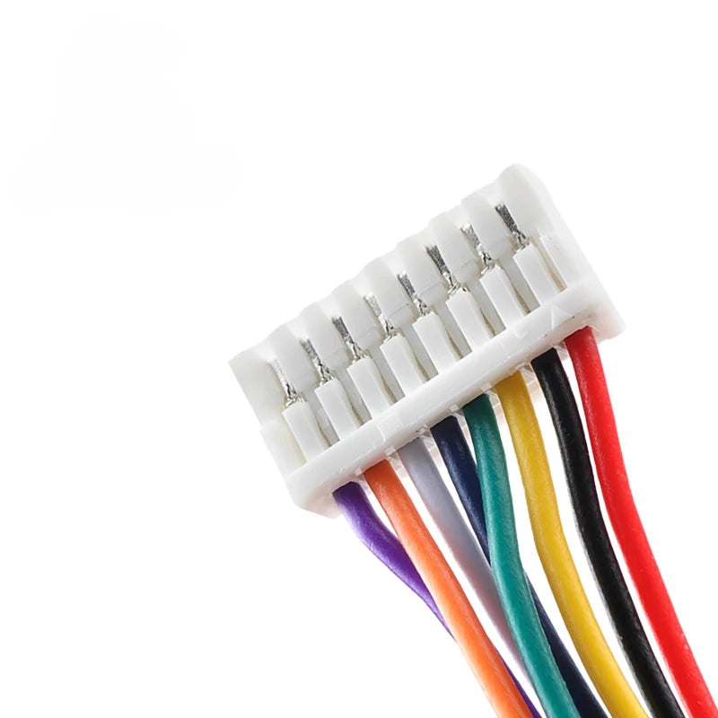 10Pcs/lot GH1.25 2P/3P/4P/6-pin JST GH Series 1.25mm Male Plug Connector 28AWG Wire Single/Double/Same/Reverse Connector 1.25MM