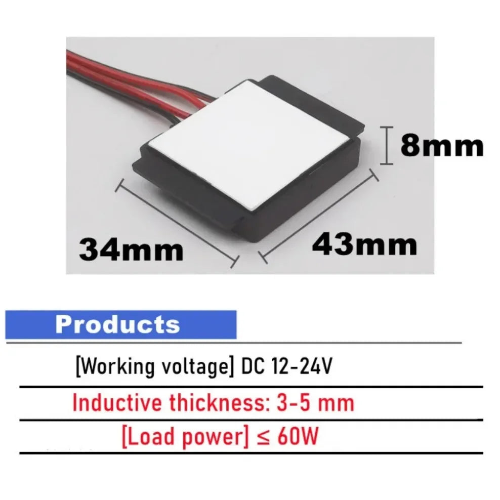 Touch Sensor Switch DC 12V 24V 5A 60W LED Smart Single Key Mirror Light Switch Touch Dimmer Switch For Bathroom Mirror