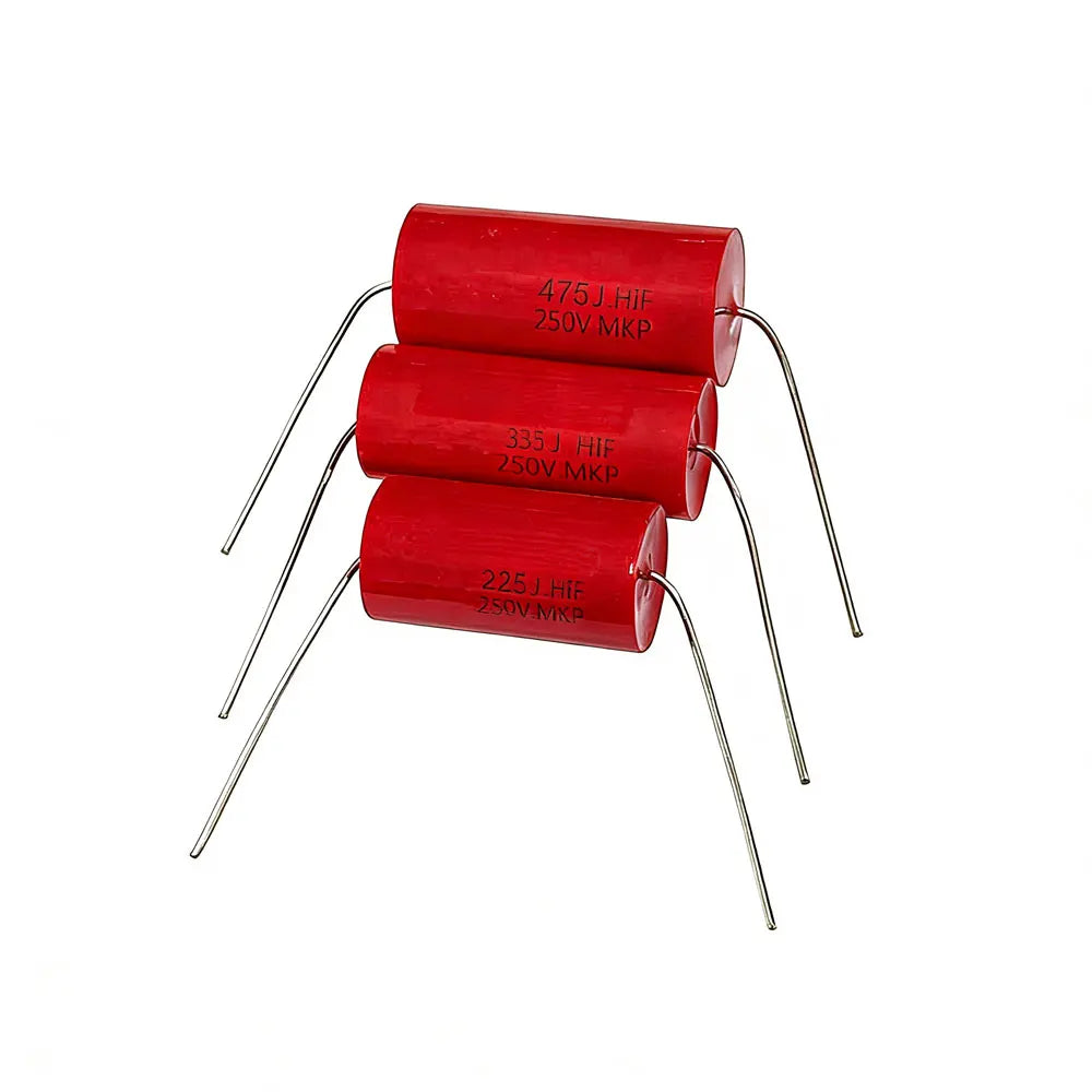 1-5Pcs MKP Capacitor 250V1UF 2.2 3.3 4.7 5.6 6.8 10 22 33 47 Non-Polar Audio Film for Speaker Crossover & HiFi Amplifier