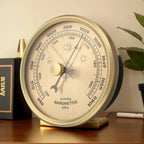 Weather Barometer For Fishing Weather Forecast Wall Hanging Automatic Air Pressure Gauge Weather Forecast Station Thermometer
