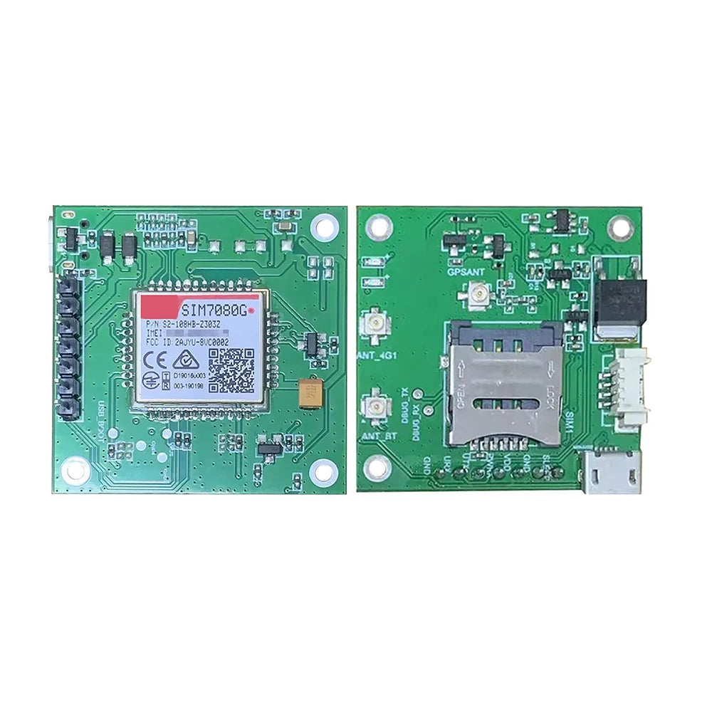 SIM7080G Core Board With 4G GPS Antenna Multi-Band LTE LPWA CAT-M NB-IoT Module Dual Mode GNSS Receiver Compatible SIM868