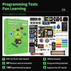 Keyestudio IOT ESP32 Learning Kit For Arduino ESP32 All-in-One Learning +134 Projects Support MicroPython&Arduino C Programming