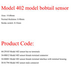 0.5" Resistive Pressure Sensor FSR 402 Weighing Sensor Measurement Force Sensing Resistor Long Short Tail Optional