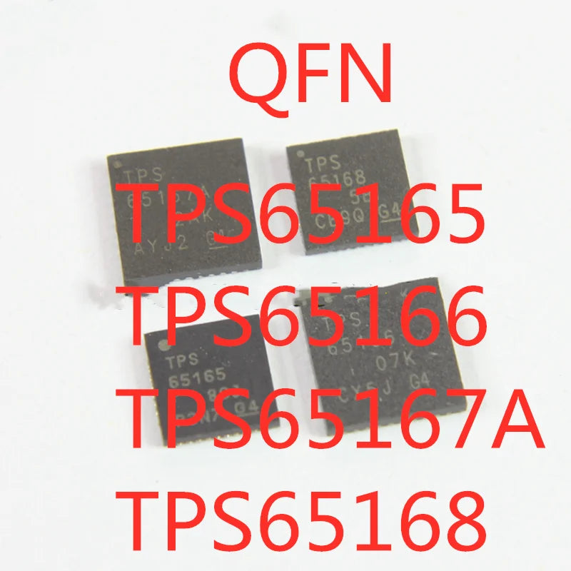 2PCS/LOT TPS65165 TPS65166 TPS65167A TPS65168 QFN-40  SMD LCD Logic Board Chip In Stock NEW original IC