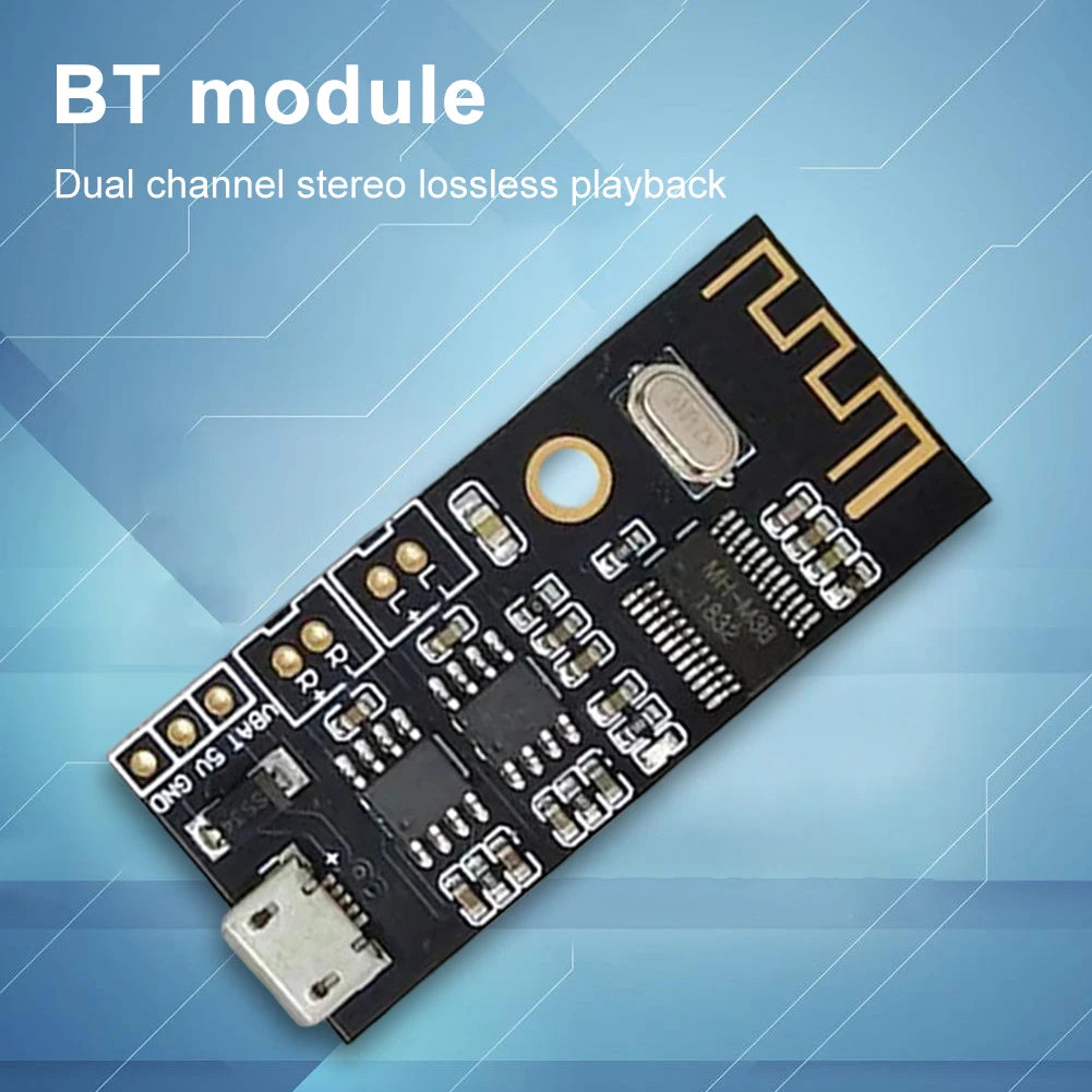 MH-M18/M28/M38 Wireless Stereo Music Module with Indicator Light Bluetooth Audio Module HiFi DIY Kit MP3 Decoder Board