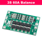 3S 4S 40A 60A 18650 Lithium Battery Protection Board BMS 12.6V 16.8V Overcharge Overdischarge Protection for Drill