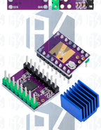 5.5v-28v TMC2130 TMC2209 compatible stepper motor silent driver module 256 subdivision replaces TMC2208 A4988