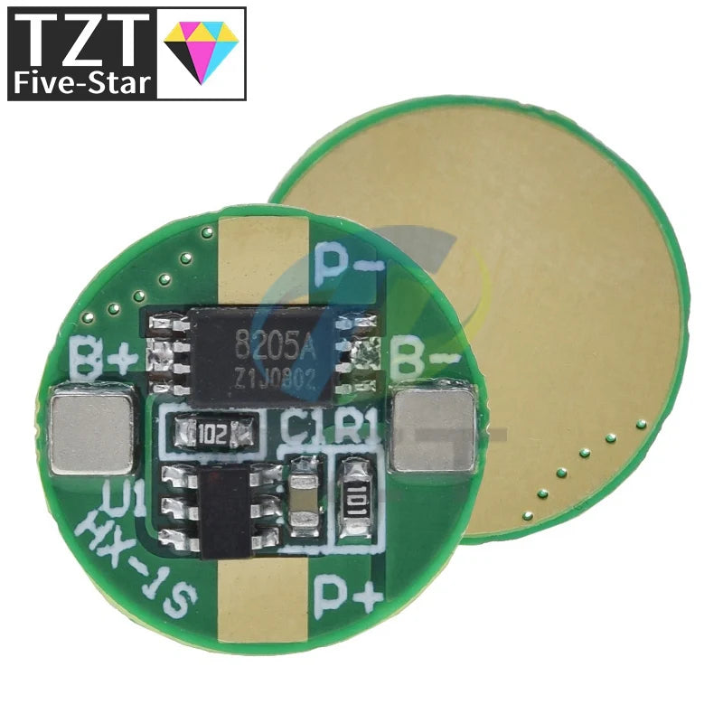 1/5/10PCS 1S 3.7V 2.5A 14500 Lithium Lipo Cell Battery Charger Board Li-ion Battery Charging PCB BMS Protection Module