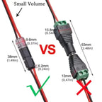 Waterproof  Plug Wire Connector 2 Pin Way Cable Plug Car Electric Wire Snap Connectors Strip Terminal Connection Wholesale