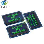 2.7 Inch OLED LCD display 128x64 drives SSD1327 IIC / SPI / 8-bit parallel port For Arduino