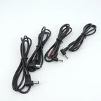 2pin DC Male Power Connector Extend Right Angle Charging Cable 4.0x1.7 3.5x1.35mm 5.5x2.1mm 5.5x2.5mm 22AWG 90 Degree 3A Cord T