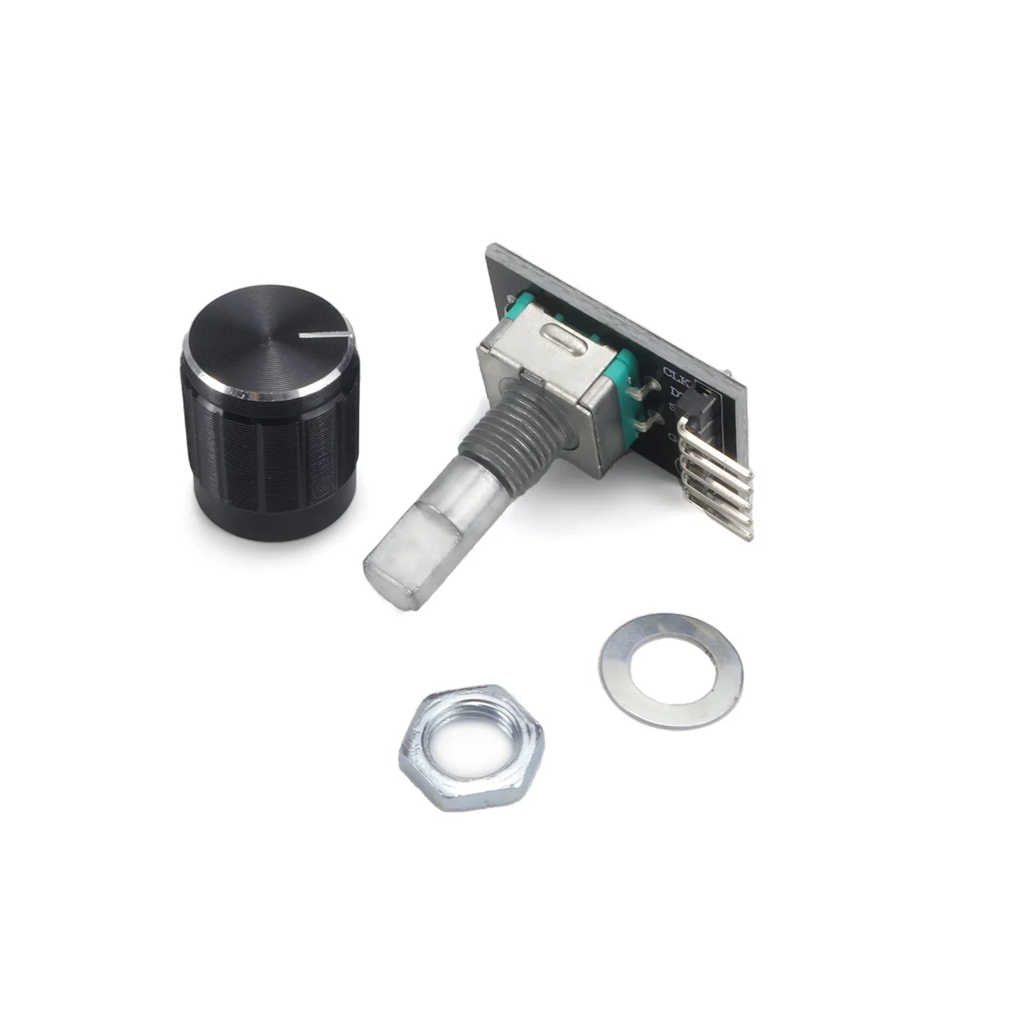 KY-040 360 Degrees EC11 Rotary Encoder Module Brick Sensor Switch Development Board for Arduino With Pins Knob Cap DIY 5V