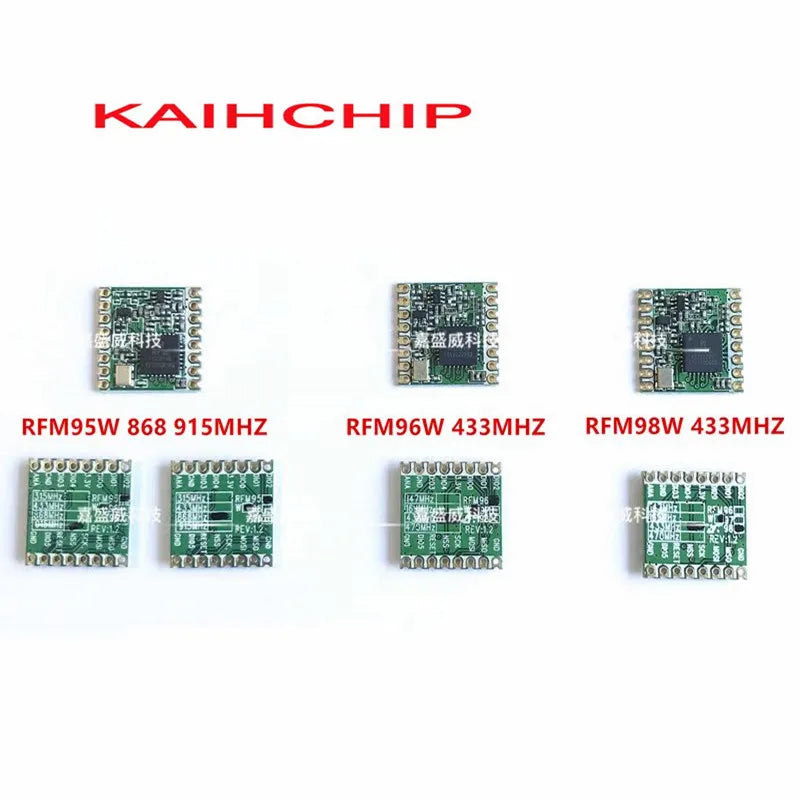 1-10PCS RFM95 RFM95W RFM96W RFM98W LoRa Remote Wireless Transceiver Module SX1278