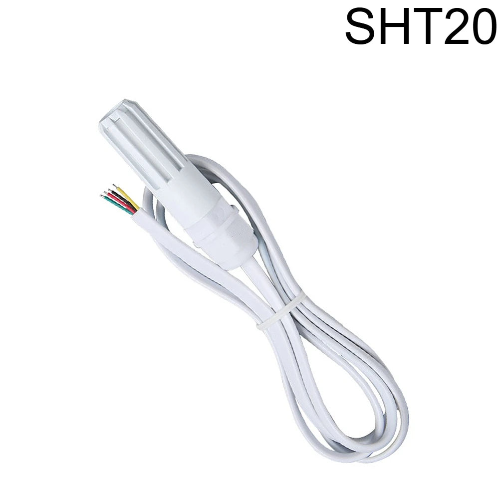 2PCS SHT30 SHT40 SHTC3 SHT20 Digital I2C Humidity Temperature Sensor Probe - Waterproof & Anti-Condensation