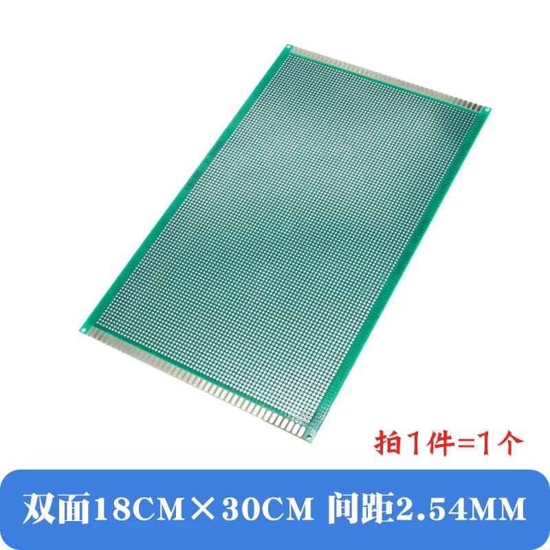 2x8cm 6x8cm 7x9cm 5x7cm 8X12cm 15X20cm 18X30cm 20X30cm Double Side Prototype Diy Universal Printed Circuit PCB Board Protoboard