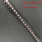 100pcs SMD LED 0603& 0805 5-color White Yellow Red Blue Green Digital Products LED Display Screens Electronic Diy Accessories