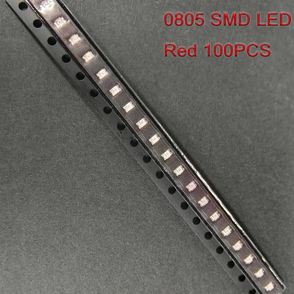 100pcs SMD LED 0603& 0805 5-color White Yellow Red Blue Green Digital Products LED Display Screens Electronic Diy Accessories