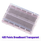 MB102 Breadboard Power Module 3.3V/5V MB-102 830 Points Prototype Bread Board for Arduino Kit 10/20/30cm Dupont Wire 65pcs Cable