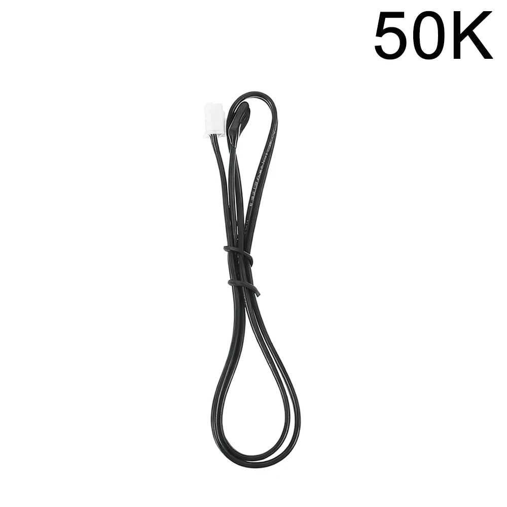 100PCS Universal Air Conditioning Temperature Sensor Rubber Copper Head 5k 10K 15k 20K 25K 50K NTC Temperature Sensor Thermistor
