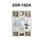 Industrial Solid State Relay SSR DA with Protective Flag SSR-40DA DC control AC Heat sink SSR-10DA SSR-15DA SSR-25DA
