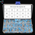 150Pcs/Box 15Value 3KV Ceramic Disc Capacitor 5P 10P 22P 47P 56P 100P 150P 220P 330P 470P 102 222 332 472 103 DIY KIT