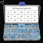 150Pcs/Box 15Value 3KV Ceramic Disc Capacitor 5P 10P 22P 47P 56P 100P 150P 220P 330P 470P 102 222 332 472 103 DIY KIT