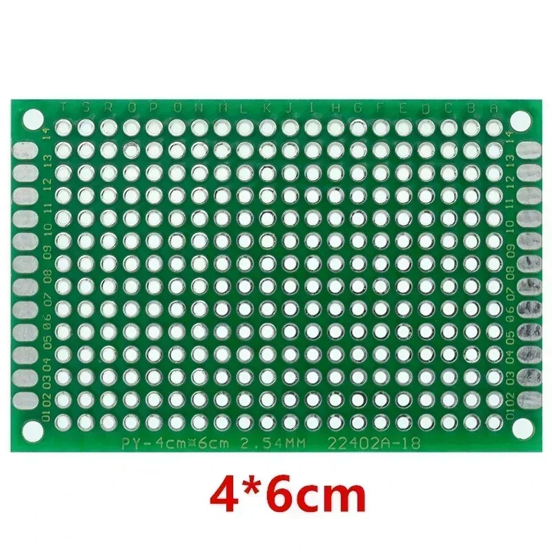 7x9 6x8 5x7 4x6 3x7 2x8cm Double Side Prototype Diy Universal Printed Circuit PCB Board Protoboard 4*6 6*8 5*7 3*7
