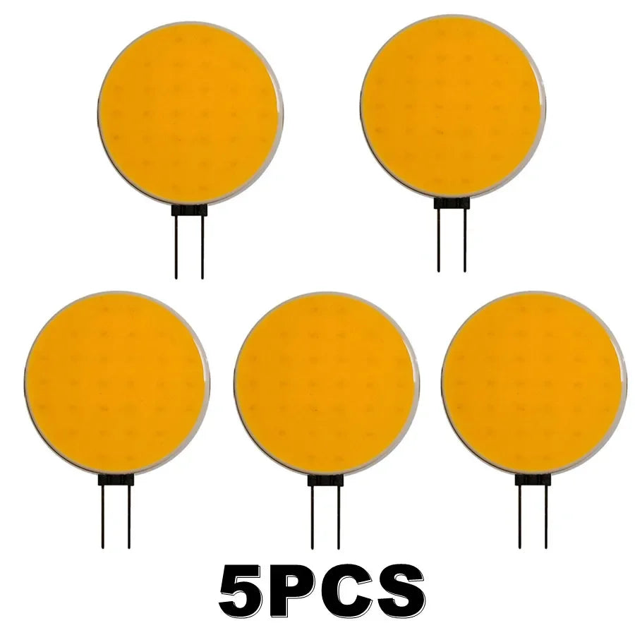G4 LED Chip COB Bulb 5W 7W DC 12V SMD 5050 Bulb Light Cool White Warm White HeadLighting Replace Halogen Desk Wall Lamp