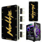 5V 3PIN ARGB Controller 8 Way Addressable ARGB Splitter Support SignalRGB OpenRGB SATA Power for Extended Motherboard Interface