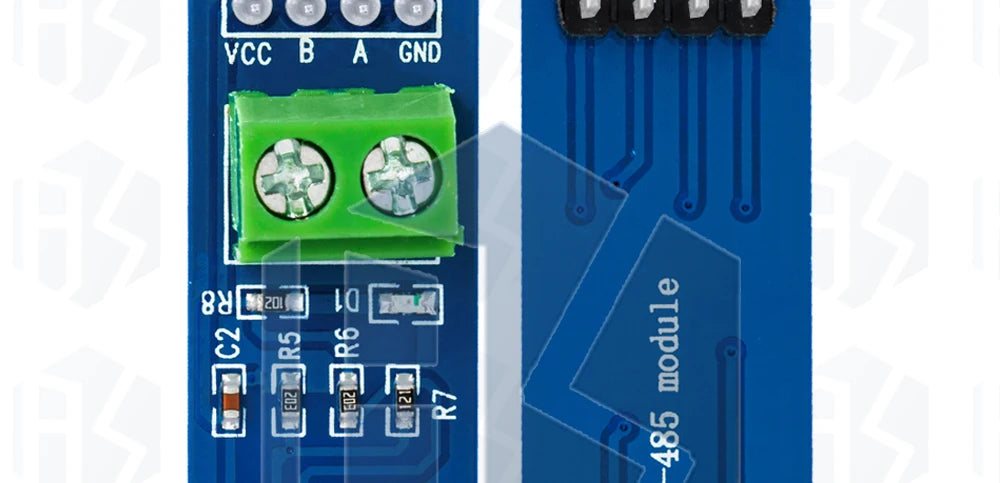 MAX485 RS485 Transceiver Module - 3.3V/5V TTL to EIA/TIA-485 Converter with Auto Direction Control