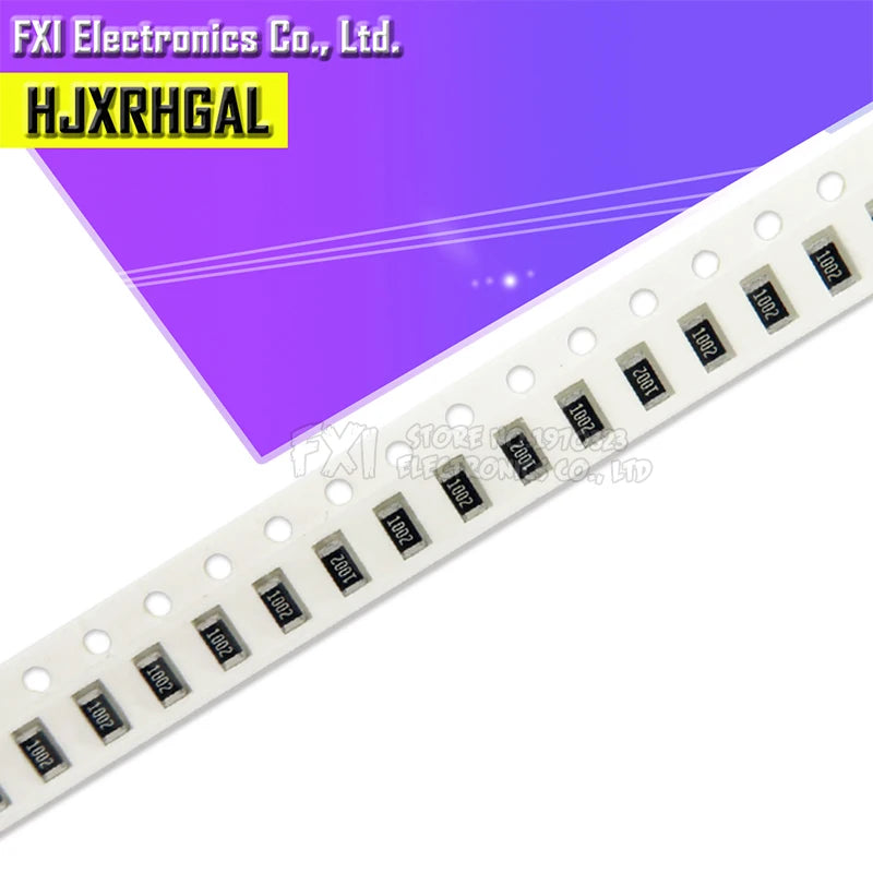 5000PCS 1206 Resistor SMD Accuracy 1% 0 ohm ~ 10M ohm 1K 2.2K 10K 100K 1R 10R 100R 150R 220R 330R 0 1 10 100 150 220 330 ohm