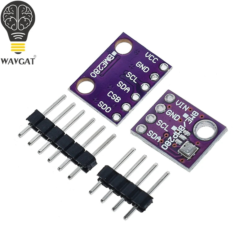 1.8-5VGY-BME280-3.3 BME280 5V 3.3V Digital Sensor Temperature Humidity Barometric Pressure Sensor Module I2C SPI