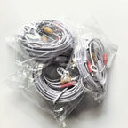5/10/20 Meters BNC+DC Connector 2 in 1 BNC CCTV Cable Coaxial Video Power AHD Cameras White Wires for Analog CCTV DVR System