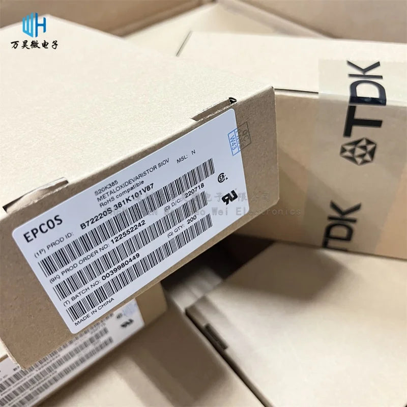 10PCS/LOT New original EPCOS TDK varistors  S05K275 S07K275 S10K275 S14K275 S20K275 K300 275VAC 300VAC  MOV Surge Absorber