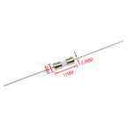 10PCS 3.6*10MM Fast Blow/Slow-Blow Ceramic Tube Fuse with Lead Wires 0.5A 1A 1.5A 2A 2.5A 3A 3.15A 4A 5A 6.3A 8A 10A 15A 20A250V