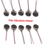 10PCS DC3-5V Micro DC Vibration Motor 0820/0827/0830/0834/1027/1030/1034 for Phone Coin Flat Motor