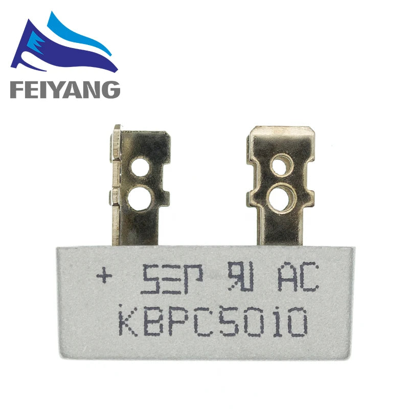 1PCS KBPC5010 50A 1000V/KBPC2510 25A 1000V/KBPC3510 35A 1000V Diode Bridge Rectifier KBPC5010/KBPC2510/KBPC3510