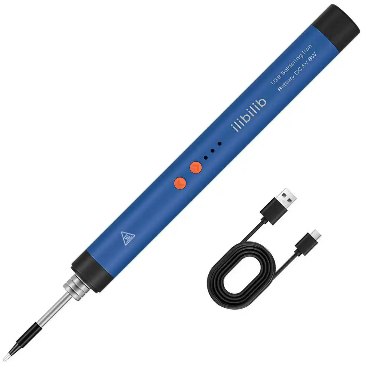 ILIBILIB HX8 8W 5V USB Soldering Iron Kit 300-420°C Built-in Battery Wireless Work Sleep Mode Fast Heating