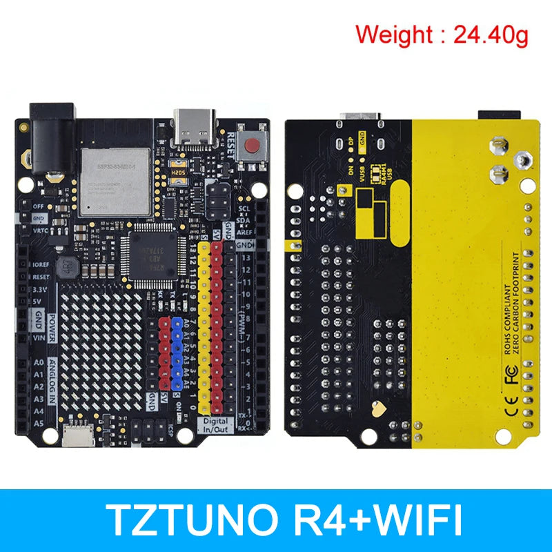 TZTUNO R4 Minima Type-C USB ESP32-S3 WIFI Edition Development Board For Arduino Programming Learning Controller