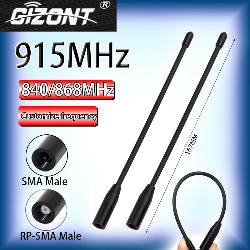 Nb-IoT /LORA Soft Antenna UAV Wireless Module Figure Transmission Data Transmission 840-868-915-923-902-928MHz Antenna SMA Male
