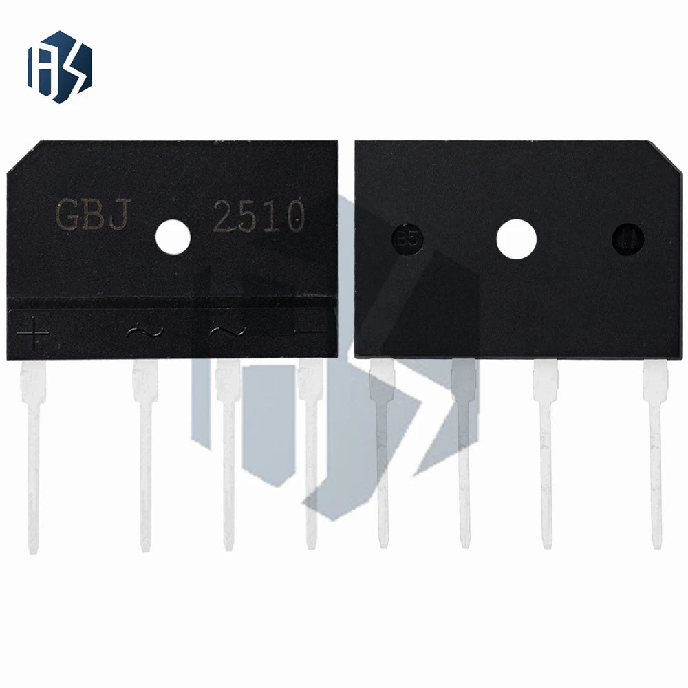1pcs 25A 1000V diode bridge rectifier gbj2510 ZIP In Stock