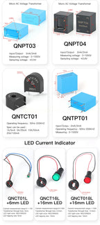 QNCTK1-16 100A 333mV 150A 1V QNCTK1-10 50A 333mV 30A 1V Split Core Current Transformer Sensor Clamp CT