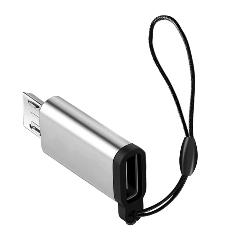 USB Type C Female To Micro USB Male Adapter Connector Type-C Micro USB Charger Adapter for Xiaomi Redmi Huawei Phone Converter